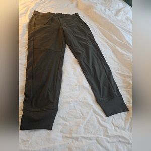 Women's Army Green Drawstring Jogger Pants